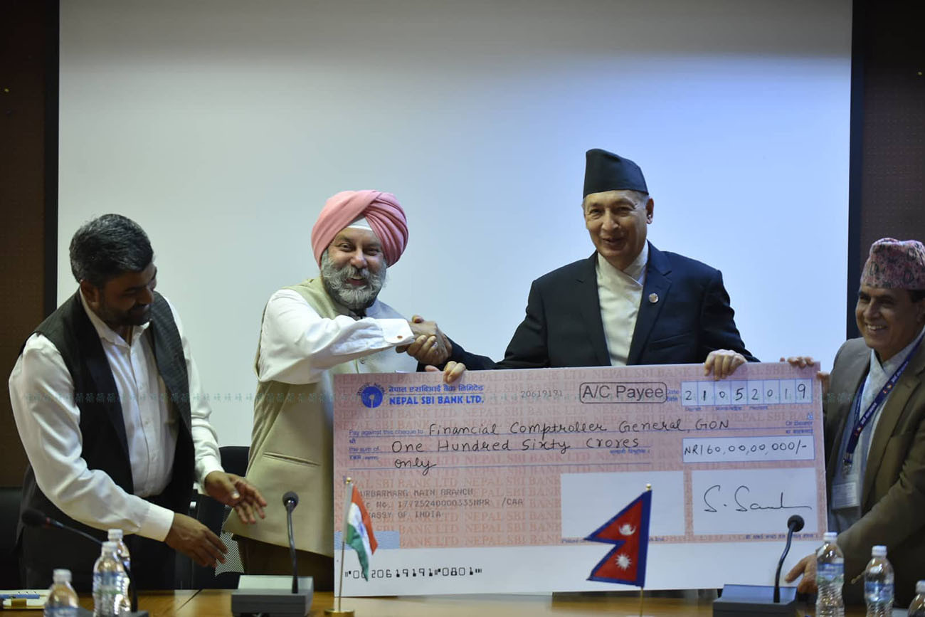 India provides Rs 1.6b for post-earthquake reconstruction