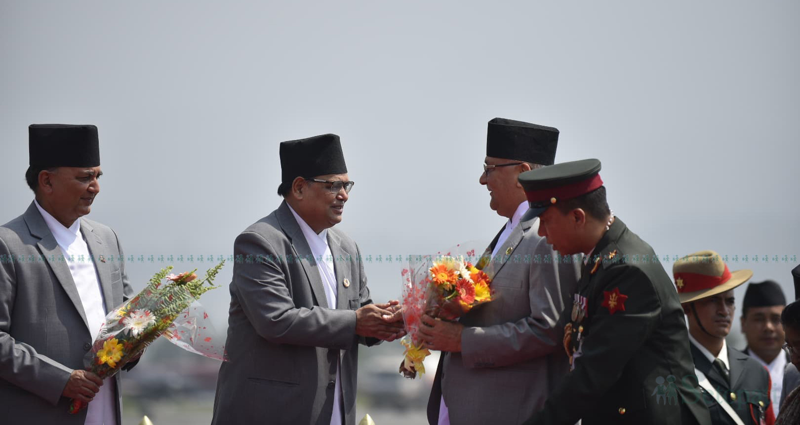 PM Oli returns after Europe visit