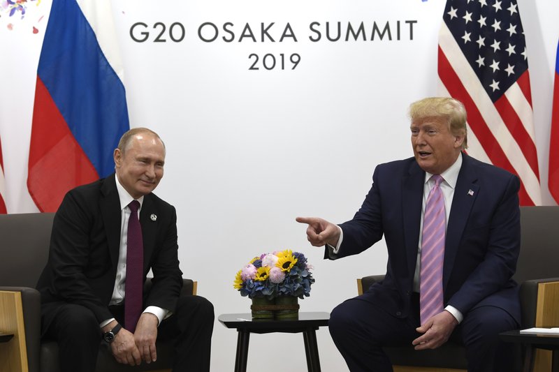 Don't meddle in the election: Trump jokes with Putin