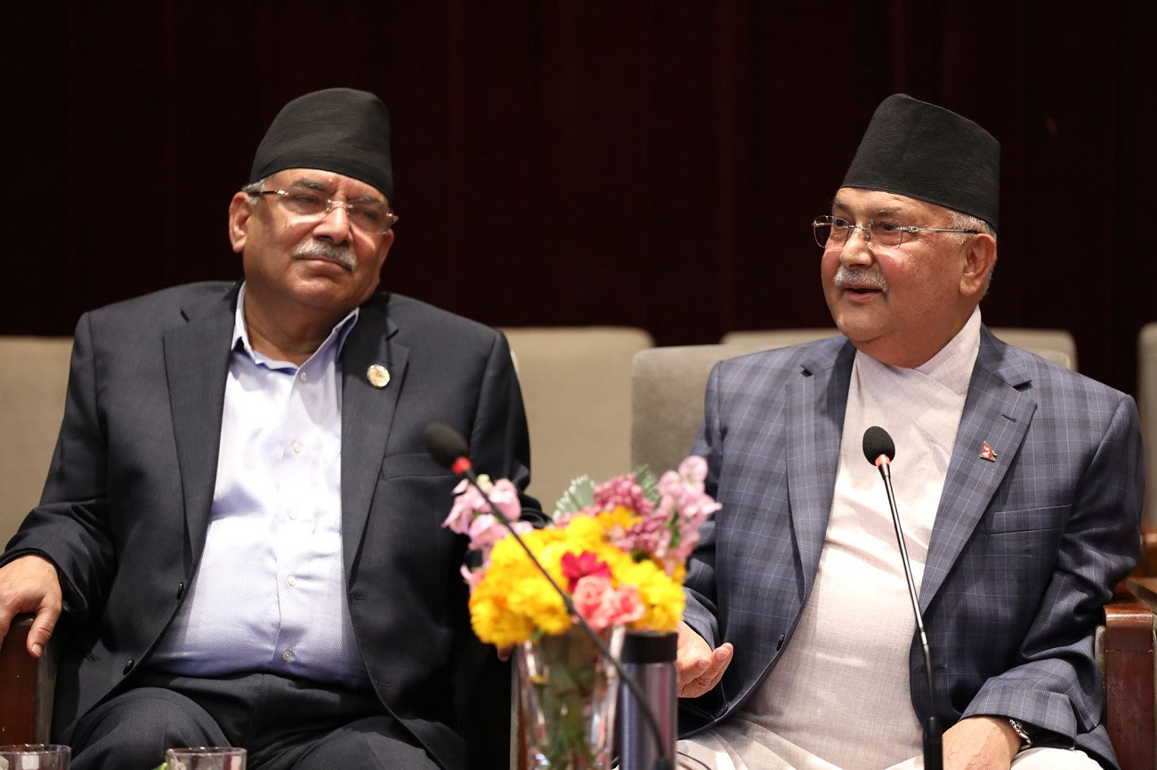 Oli, Dahal intensify consultations, secretariat meeting only after consensus